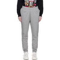 Maison Kitsune Gray Fox Lounge Pants 222389F086001