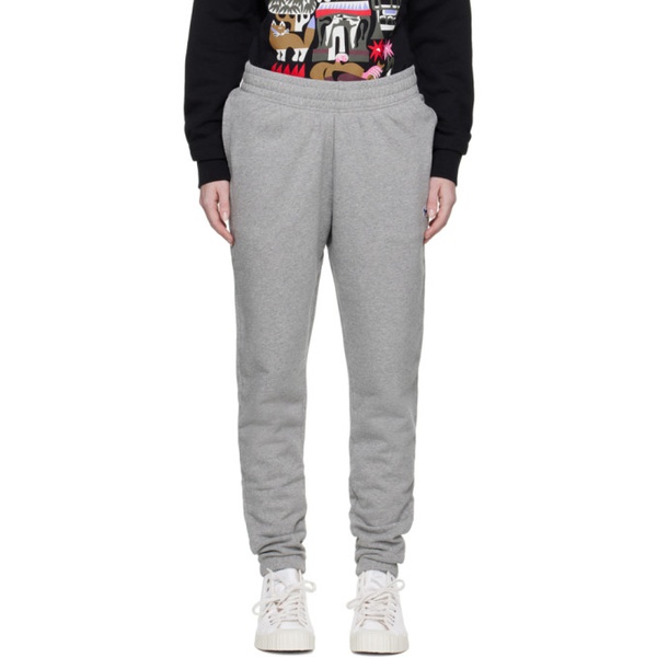 메종키츠네 Maison Kitsune Gray Fox Lounge Pants 222389F086001