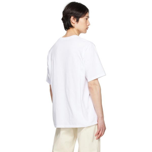 메종키츠네 Maison Kitsune White Rop Van Mierlo 에디트 Edition Fox T-Shirt 231389M213062