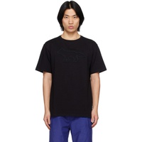 Maison Kitsune Black Contour Fox T-Shirt 231389M213042