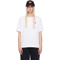 Maison Kitsune White Bold Fox Head T-Shirt 242389F110004