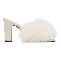 메종마르지엘라 Maison Margiela 오프화이트 Off-White Feather Mules 241168F125003