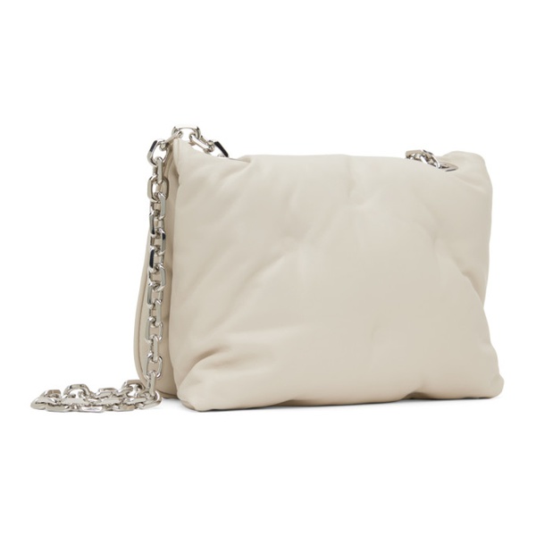 메종마르지엘라 메종마르지엘라 Maison Margiela 오프화이트 Off-White Glam Slam Flap Small Bag 241168M170020