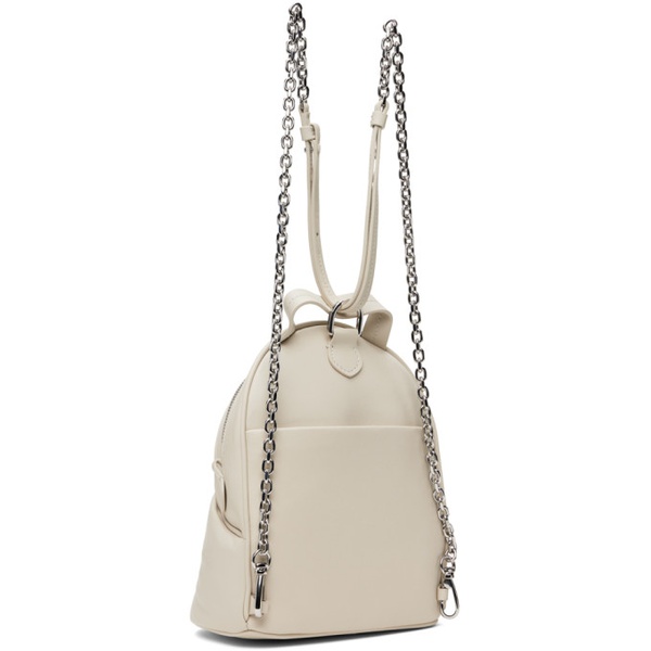 메종마르지엘라 메종마르지엘라 Maison Margiela Beige Glam Slam Backpack 241168M166021