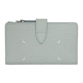 메종마르지엘라 Maison Margiela Gray Zip Card Holder 241168M161010