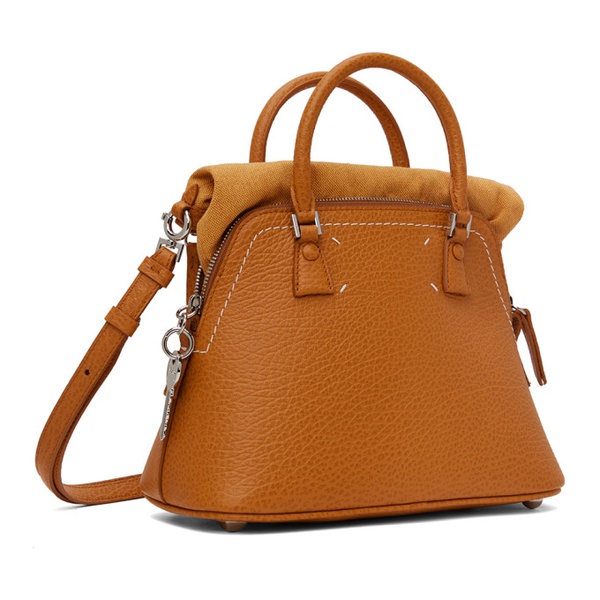 메종마르지엘라 메종마르지엘라 Maison Margiela Tan 5AC Classique Mini Bag 241168F046007