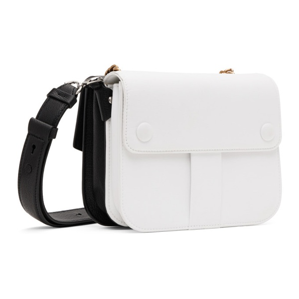 메종마르지엘라 메종마르지엘라 Maison Margiela Black & White New Lock Shoulder Bag 222168F048081