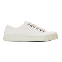 메종마르지엘라 Maison Margiela 오프화이트 Off-White Tabi Sneakers 231168F128003