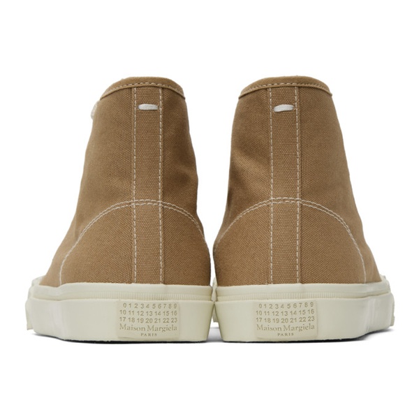 메종마르지엘라 메종마르지엘라 Maison Margiela Tan Tabi Sneakers 231168F127004