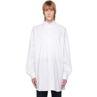 메종마르지엘라 Maison Margiela White Stitch Shirt 231168M192016