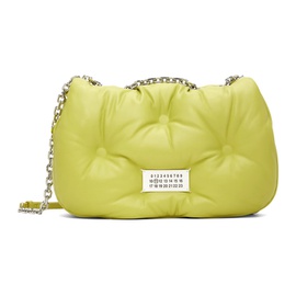 메종마르지엘라 Maison Margiela Green Medium Glam Slam Flap Messenger Bag 231168M170050