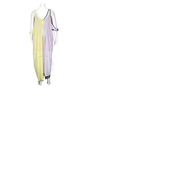 메종마르지엘라 Mm6 메종 마르지엘라 Mm6 메종마르지엘라 Maison Margiela Maison Margiela Ladies Multicolor Panel Lace Dress S51CU0143-S23591-961