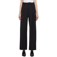 MM6 메종 마르지엘라 MM6 메종마르지엘라 Maison Margiela Black Gathered Trousers 241188F087013