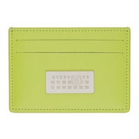 MM6 메종 마르지엘라 MM6 메종마르지엘라 Maison Margiela Green Numeric Card Holder 241188M163002