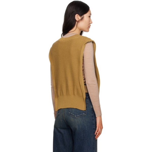  MM6 메종 마르지엘라 MM6 메종마르지엘라 Maison Margiela Tan Distressed Stole 241188F028003