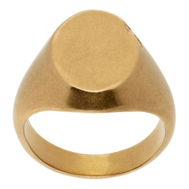 MM6 메종 마르지엘라 MM6 메종마르지엘라 Maison Margiela Gold Signet Ring 241188F024002