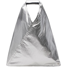 MM6 메종 마르지엘라 MM6 메종마르지엘라 Maison Margiela Silver Classic Triangle Small Tote 241188F049005