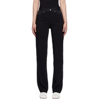 MM6 메종 마르지엘라 MM6 메종마르지엘라 Maison Margiela Black Five-Pocket Jeans 241188F069005