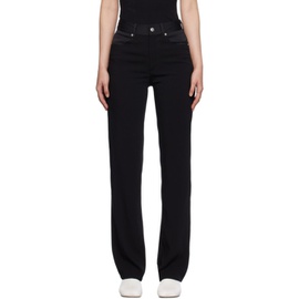 MM6 메종 마르지엘라 MM6 메종마르지엘라 Maison Margiela Black Five-Pocket Jeans 241188F069005