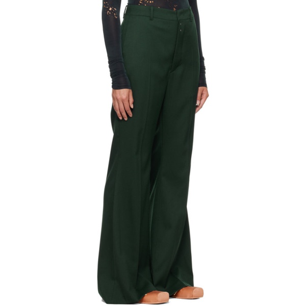  MM6 메종 마르지엘라 MM6 메종마르지엘라 Maison Margiela Green Four-Pocket Trousers 231188F087002