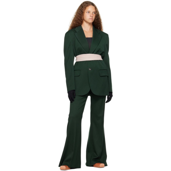  MM6 메종 마르지엘라 MM6 메종마르지엘라 Maison Margiela Green Four-Pocket Trousers 231188F087002