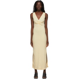 MM6 메종 마르지엘라 MM6 메종마르지엘라 Maison Margiela Yellow Ribbed Long Dress 221188F055000