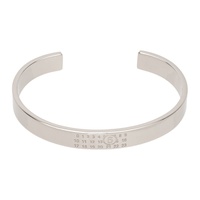 MM6 메종 마르지엘라 MM6 메종마르지엘라 Maison Margiela Silver Numeric Minimal Signature Bracelet 241188M142007