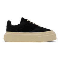 MM6 메종 마르지엘라 MM6 메종마르지엘라 Maison Margiela Black Gambetta Lace-Up Platform Sneakers 242188F128009