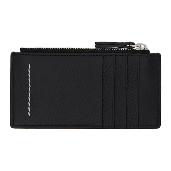  MM6 메종 마르지엘라 MM6 메종마르지엘라 Maison Margiela Black Numeric Zip Card Holder 242188F037003