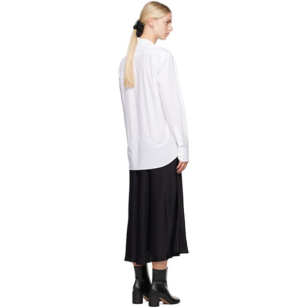  MM6 메종 마르지엘라 MM6 메종마르지엘라 Maison Margiela White & Black Paneled Maxi Dress 242188F055009