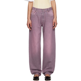 MM6 메종 마르지엘라 MM6 메종마르지엘라 Maison Margiela Purple Drawstring Jeans 231188F069020
