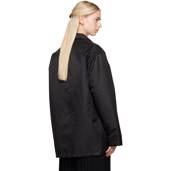  MM6 메종 마르지엘라 MM6 메종마르지엘라 Maison Margiela Black Spread Collar Jacket 242188F109009
