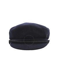 메종 미셸 Maison Michel Navy New Abby Sailor Cap 2213033002-Navy