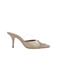 Malone Souliers Missy 70Mm Pointed-Toe Mules Missy 70 36 ALMOND