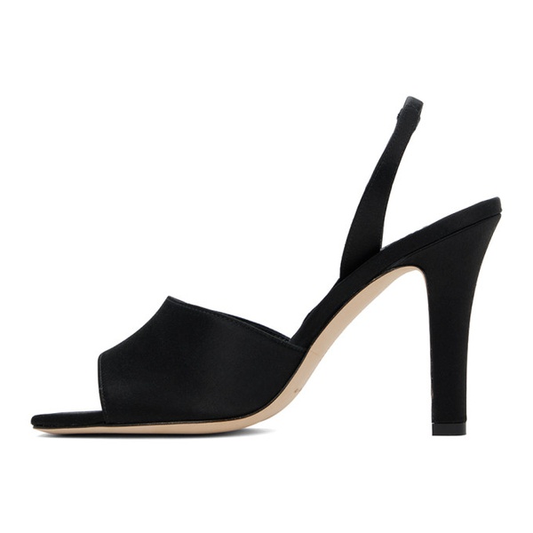  Manolo Blahnik Black 클랏 Clotilde Heeled Sandals 241140F125014