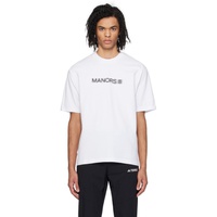 Manors Golf White Focus T-Shirt 241576M213000