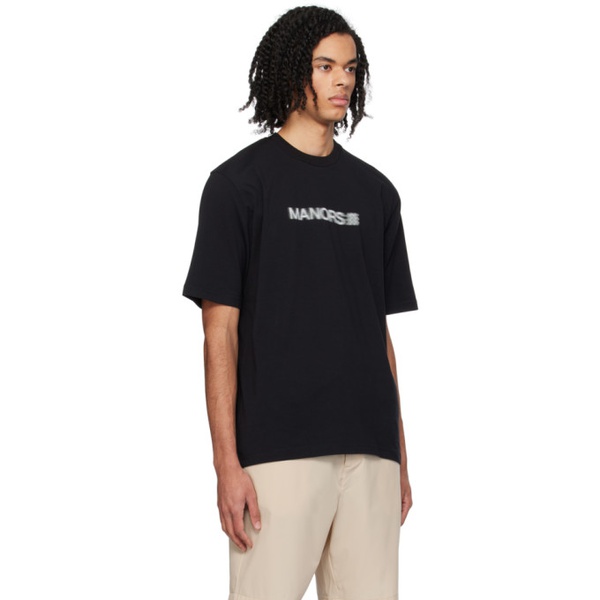  Manors Golf Black Focus T-Shirt 241576M213002