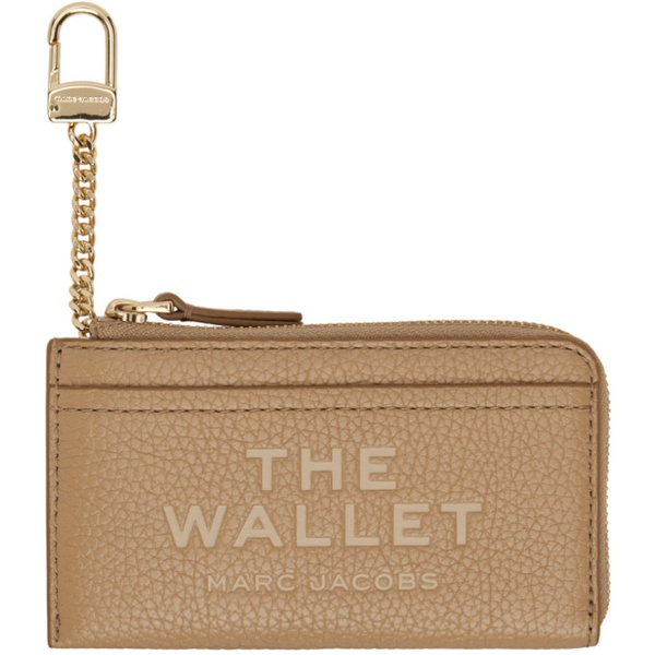 마크제이콥스 마크 제이콥스 Marc Jacobs Beige The Leather Top Zip Multi Wallet 242190F040003
