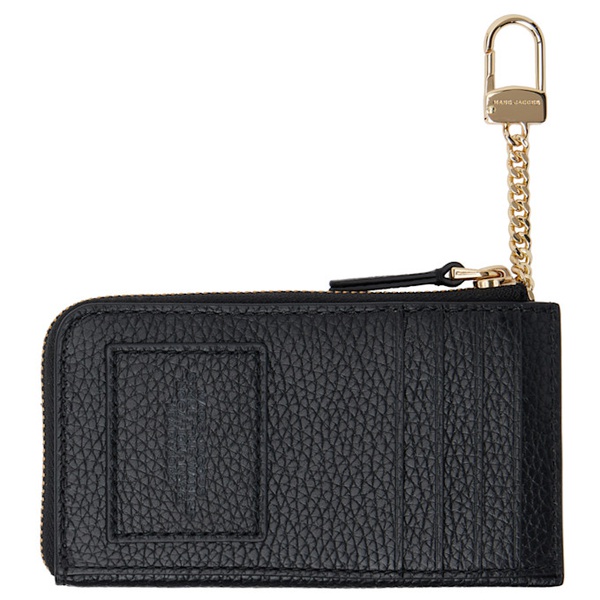 마크제이콥스 마크 제이콥스 Marc Jacobs Black The Leather Top Zip Multi Wallet 242190F040006