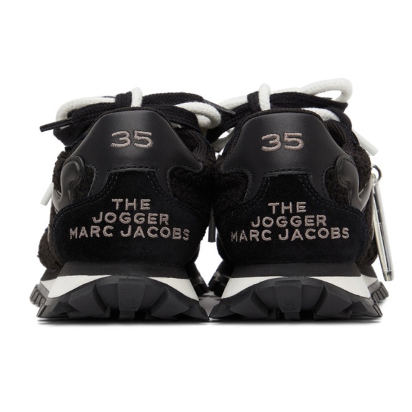 마크제이콥스 마크 제이콥스 Marc Jacobs Black The Teddy Jogger Sneakers 221190F128000