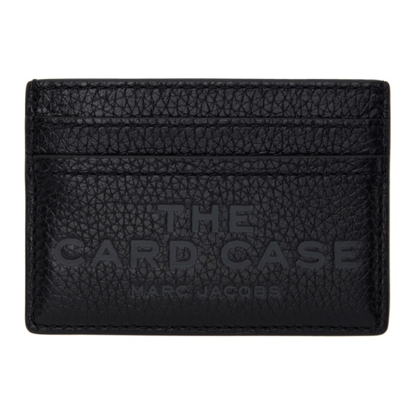 마크제이콥스 마크 제이콥스 Marc Jacobs Black The Leather Card Holder 242190F037005