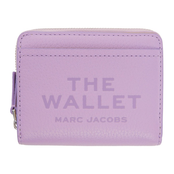 마크제이콥스 마크 제이콥스 Marc Jacobs Purple The Leather Mini Compact Wallet 242190F040035