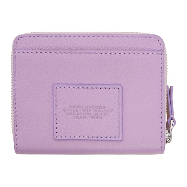 마크제이콥스 마크 제이콥스 Marc Jacobs Purple The Leather Mini Compact Wallet 242190F040035