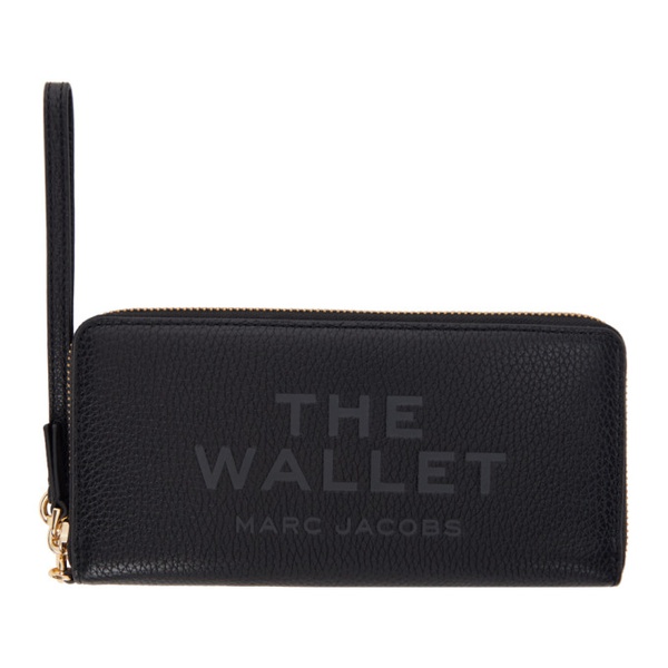 마크제이콥스 마크 제이콥스 Marc Jacobs Black The Leather Continental Wallet 242190F040040