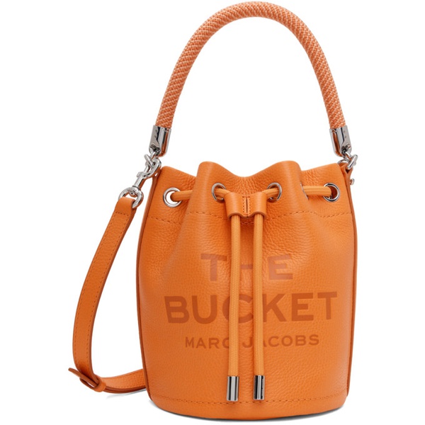 마크제이콥스 마크 제이콥스 Marc Jacobs Orange The Leather Bucket Bag 242190F048041