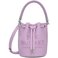 마크 제이콥스 Marc Jacobs Purple The Leather Bucket Bag 242190F048043