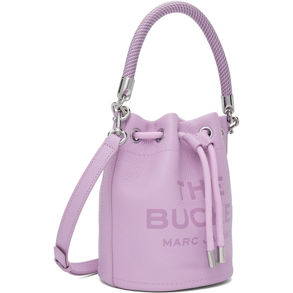 마크제이콥스 마크 제이콥스 Marc Jacobs Purple The Leather Bucket Bag 242190F048043
