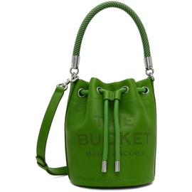 마크 제이콥스 Marc Jacobs Green The Leather Bucket Bag 242190F048044