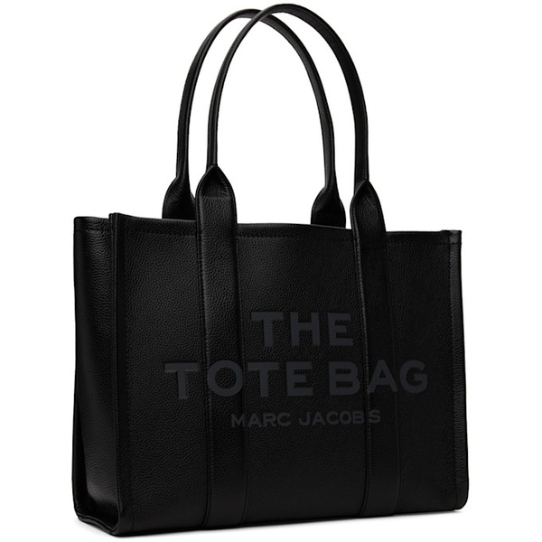 마크제이콥스 마크 제이콥스 Marc Jacobs Black The Leather Large Tote 242190F049009