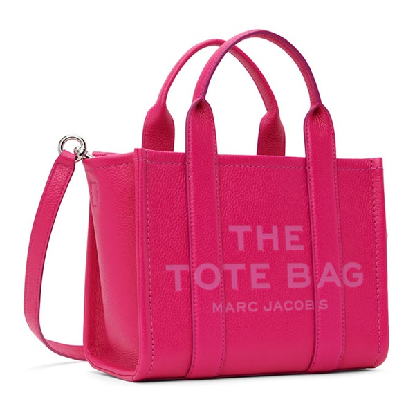 마크제이콥스 마크 제이콥스 Marc Jacobs Pink The Leather Small Tote 242190F049018